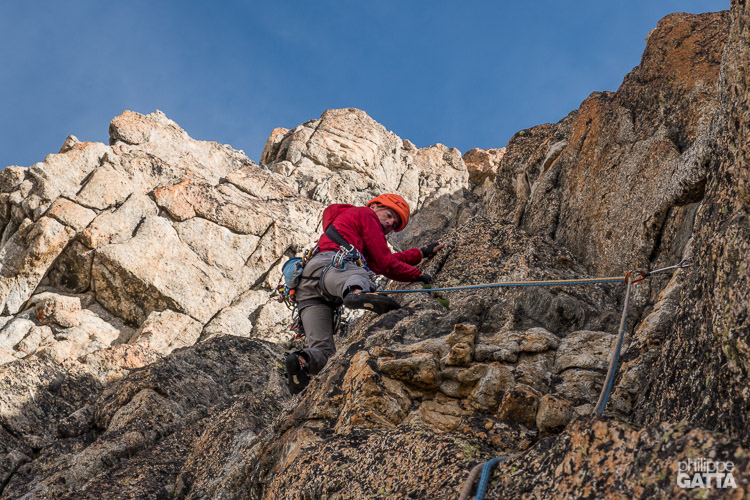 Aiguille du Refuge - Vive la jeunesse: pitch #5 (© A. Gatta)