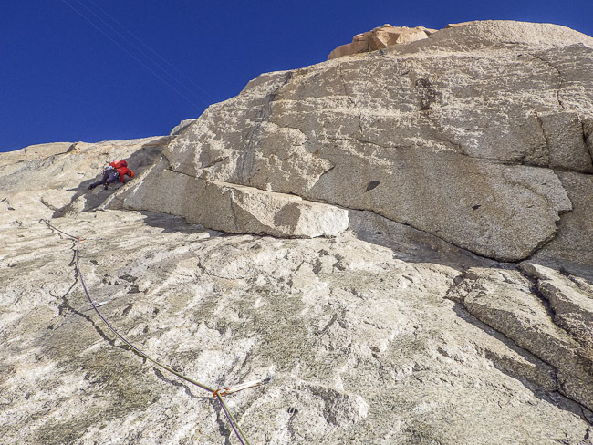 2nd pitch of La Dame du Lac (© M. Baduel)