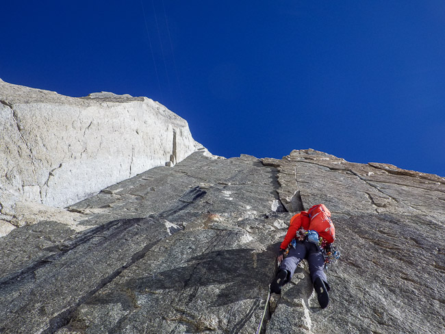 Aiguille du Midi – La Dame du Lac (© M. Baduel)