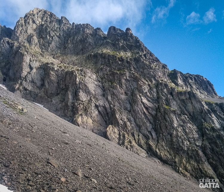 Aiguilles Crochues: Ravanel route (© P. Gatta)