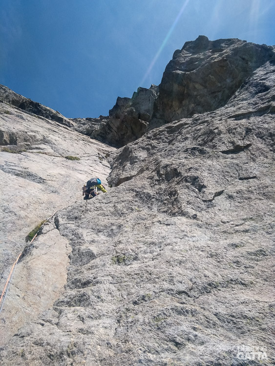 Voie des Francais: pitch #8 (© P. Gatta)