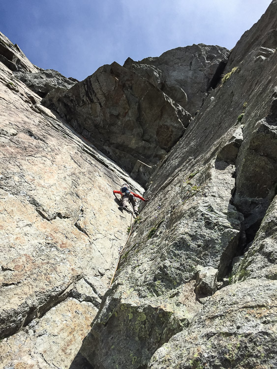 Voie des Francais: pitch #9 (© P. Jouany)