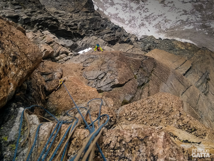 Minaret: pitch #2 of Versant Satanique (© P. Gatta)