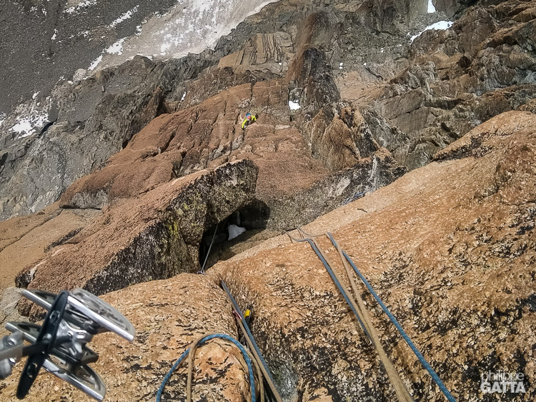 Minaret: pitch #5 seen from above (© P. Jouany)