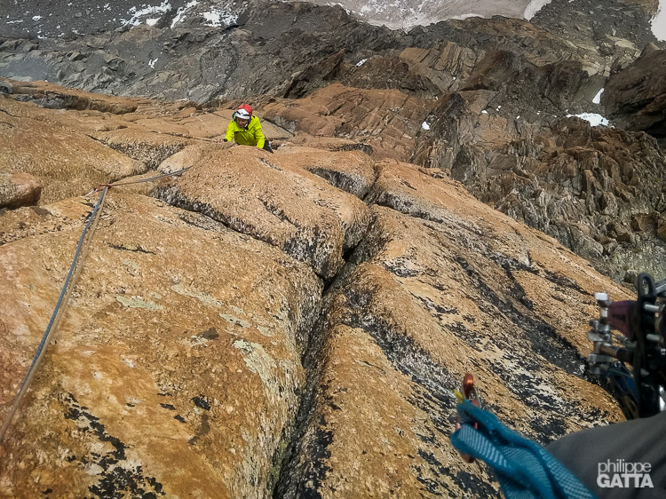 Minaret: pitch #6 of Versant Satanique (© P. Gatta)