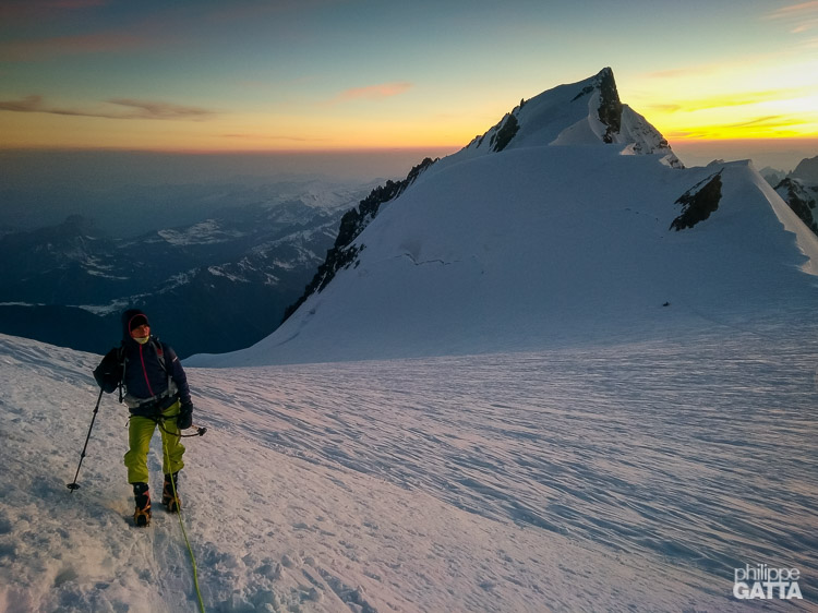 On the way to Mont Blanc (© P. Gatta)