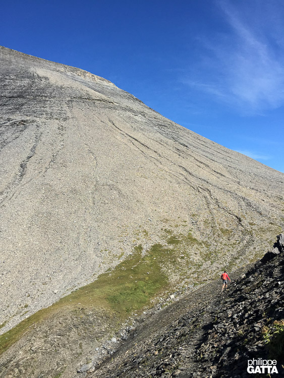 To Col du Vieux and Cheval Blanc (© A. Gatta)