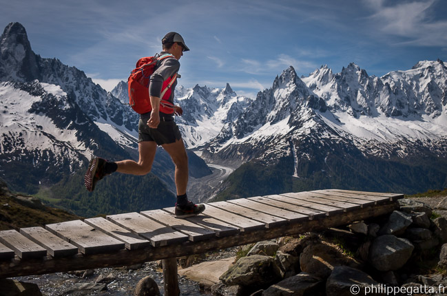 On the way to Flégère. Le Moulin - Les Gaillands (© A. Gatta)