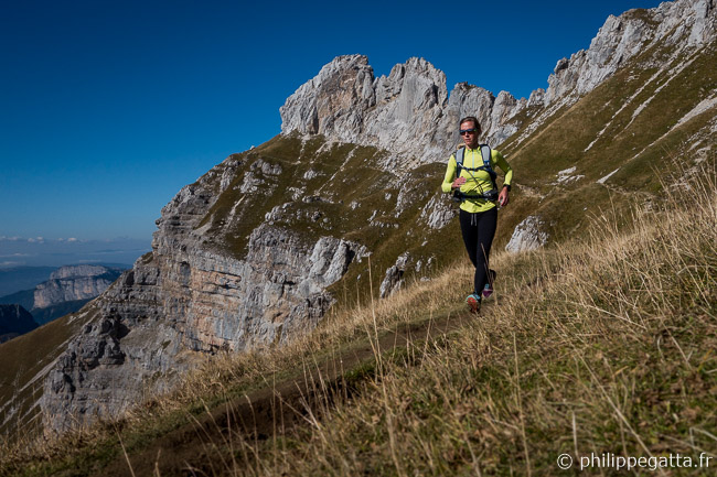 Cliffs of the West side of La Tournette (© P. Gatta)