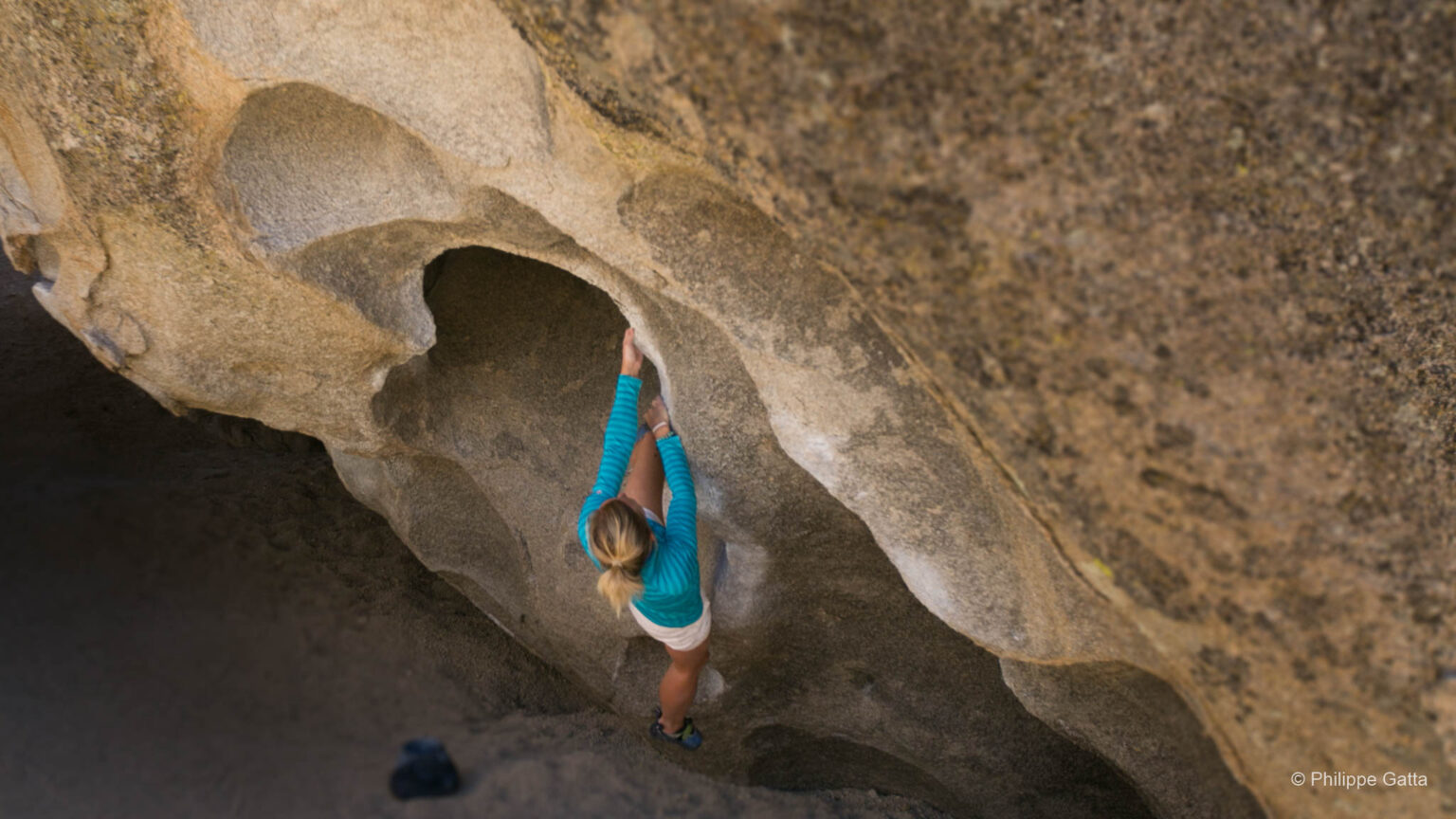 Bouldering in Bishop, USA