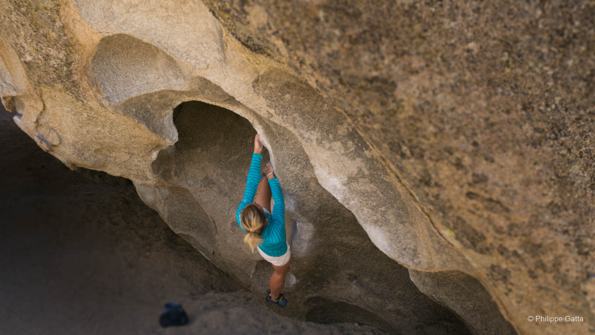Bouldering in Bishop, USA