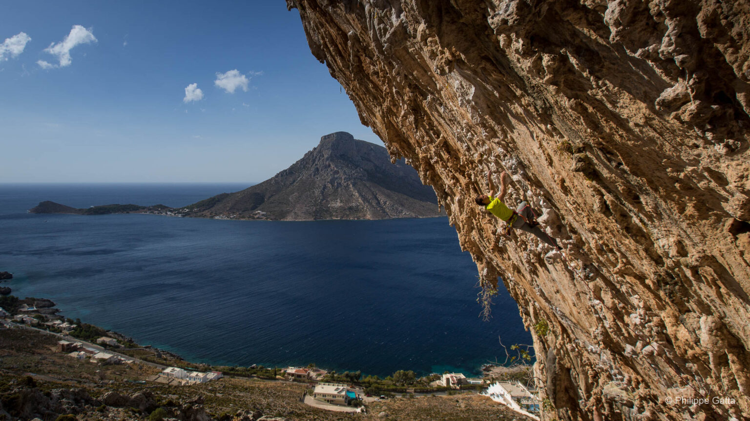 Climbing in Kalymnos, Greece